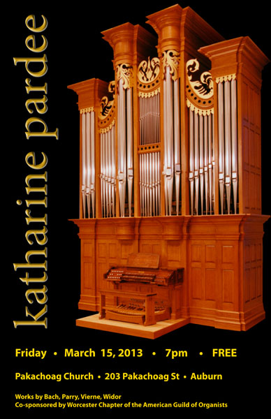 dobson organ poster katharin pardee